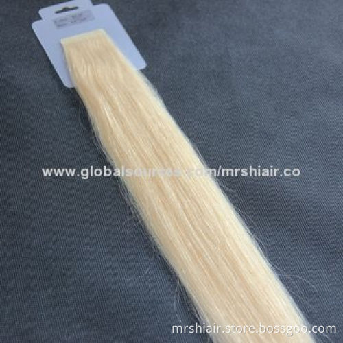 16inch Indian Remy skin weft tape in hair extensions 20pieces a lot 4* 0.6cm